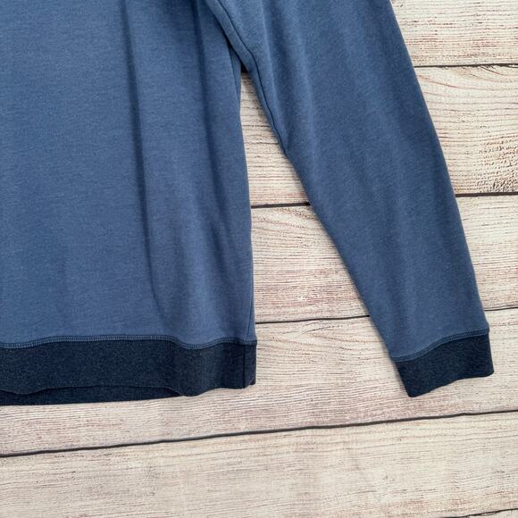 Johnnie-O Crewneck Sweatshirt Mens Medium Blue Riviera CC Coral Gables - Picture 14 of 15